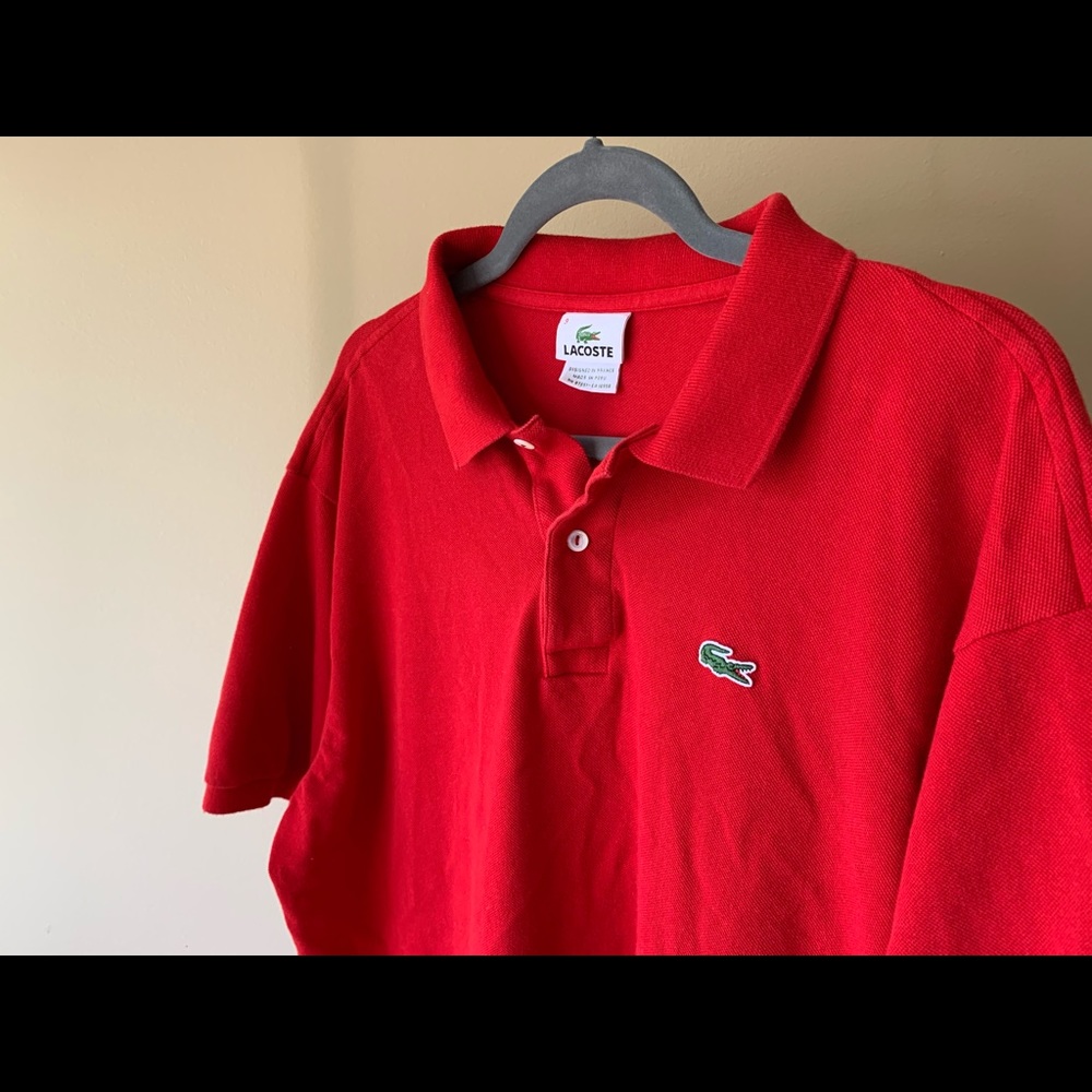 Lacoste Red Polo